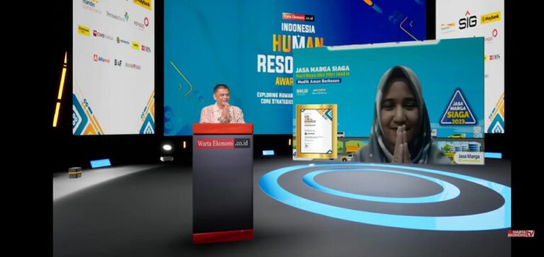 Jasa Marga Raih Penghargaan di Indonesia Human Resources Award 2023