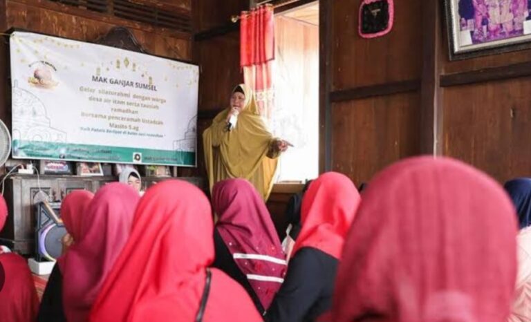 Mak Ganjar Sumsel Gelar Tausiah Ramadan, Perkuat Silaturahmi Antarwarga