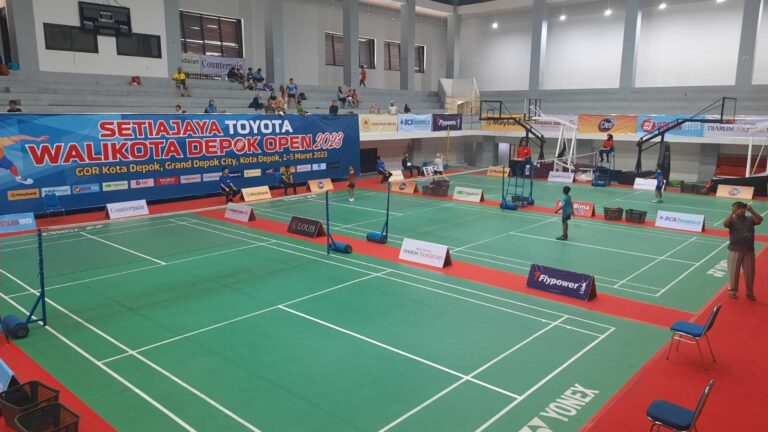 Ratusan Klub Ramaikan Turnamen Bulutangkis Setiajaya Toyota Wali Kota Depok Open