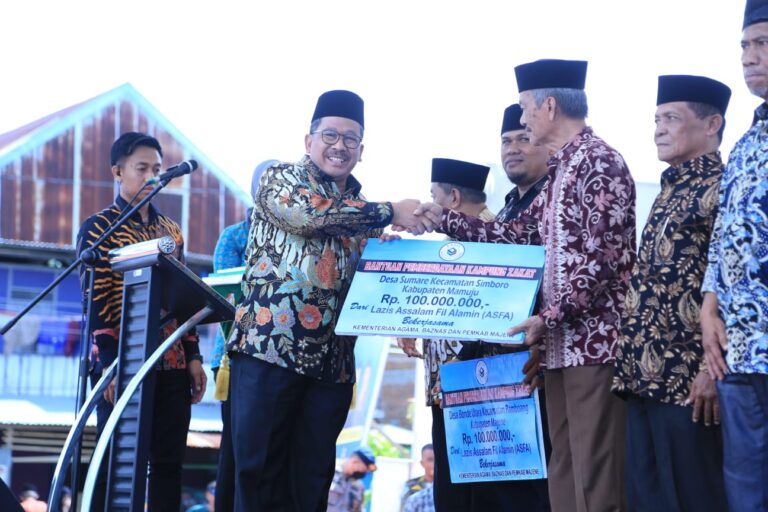 Kemenag Kembali Luncurkan Lima Kampung Zakat di Sulbar