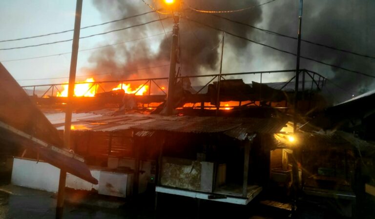 Ternyata ini Dugaan Penyebab Kebakaran Pasar Kemiri Depok