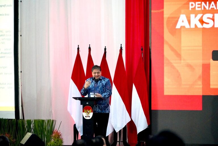 Airlangga Ajak Stakeholder Kawal Pencegahan Korupsi