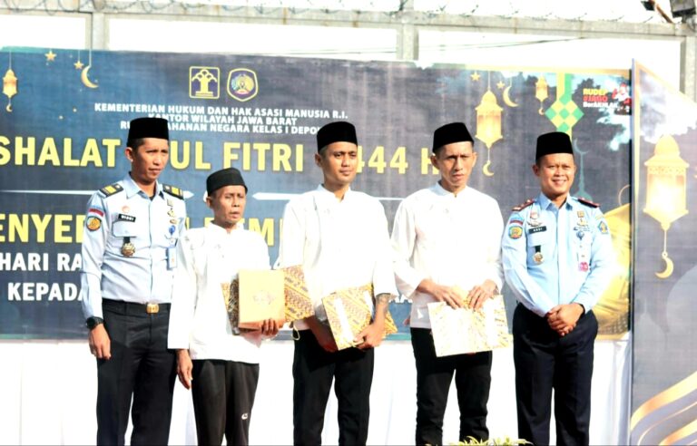 686 Napi Rutan Depok Dapat Remisi Idul Fitri, 3 Orang Langsung Bebas