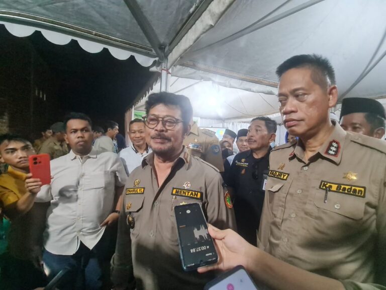 Jelang Hari Raya Lebaran, Mentan SYL Pastikan Ketersedian Pangan Pokok di Semua Daerah Dalam Kondisi Aman