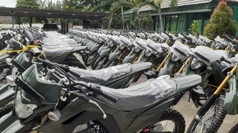 135 Babinsa Kodim Depok Terima Motor Dinas Baru dari Menhan Prabowo
