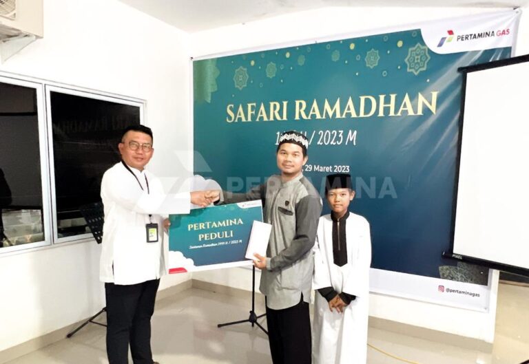 Berbagi Kebersamaan di Ramadhan, Pertagas Salurkan Santunan Yatim dan Dhuafa di Riau