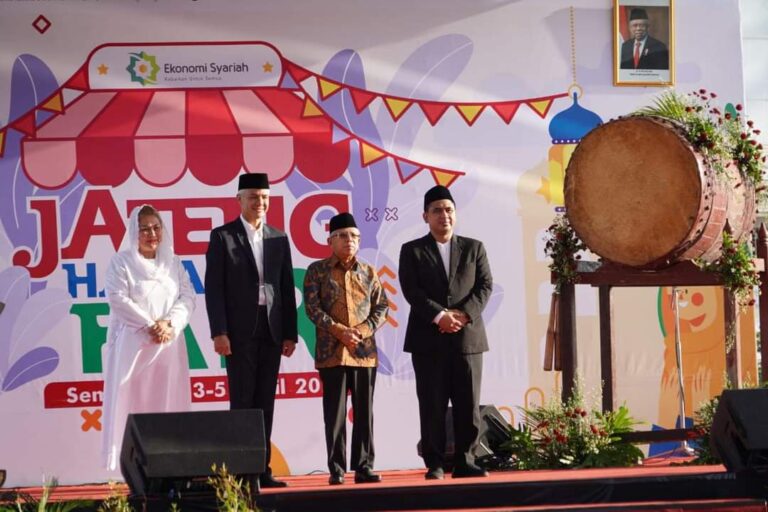 Kukuhkan KDEKS Jateng, Ma’ruf Amin Harap Majukan Sektor Ekonomi