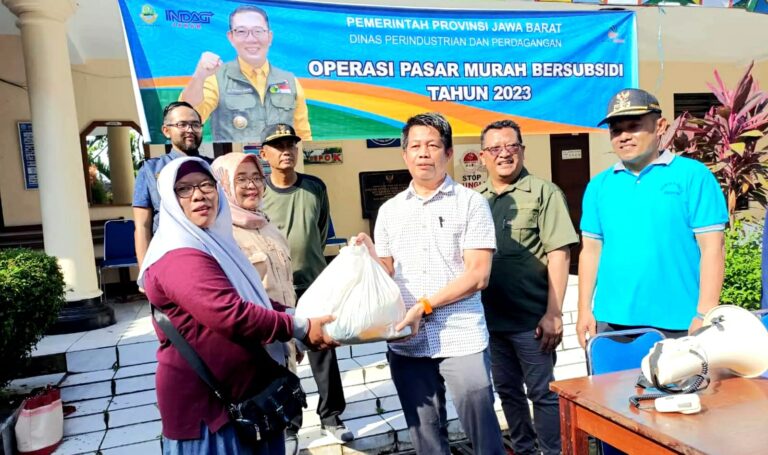 Gelar Pasar Murah di Sukmajaya, Disdagin Depok Puji Pemprov Jabar