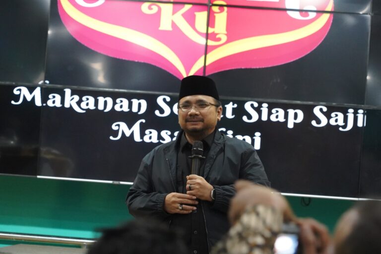 Menag Lepas Ekspor Perdana Makanan Siap Saji Jemaah Haji ke Saudi