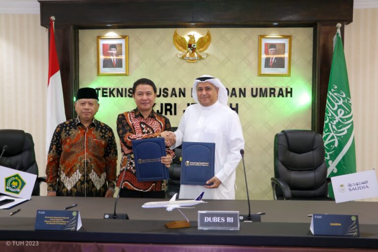 Sepakati Kerja Sama dengan Kemenag, Saudia Airlines Angkut 101.809 Jemaah Indonesia