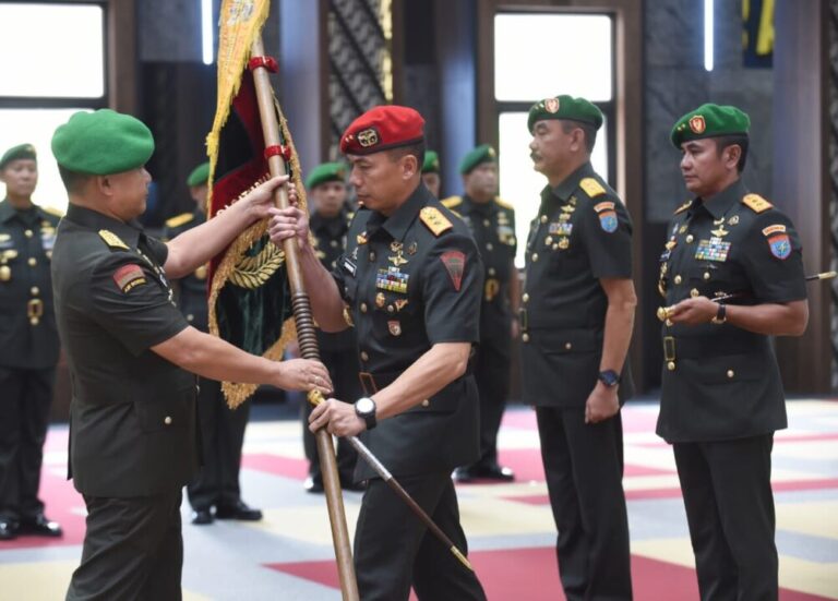 Empat Jabatan Strategis di TNI AD Diserahterimakan, Ini Daftarnya