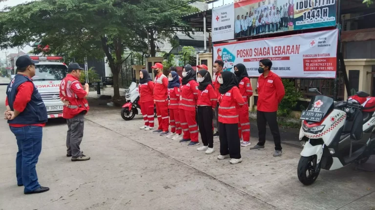 Libur Lebaran 1444 H, Relawan PMI Depok Siaga 24 Jam