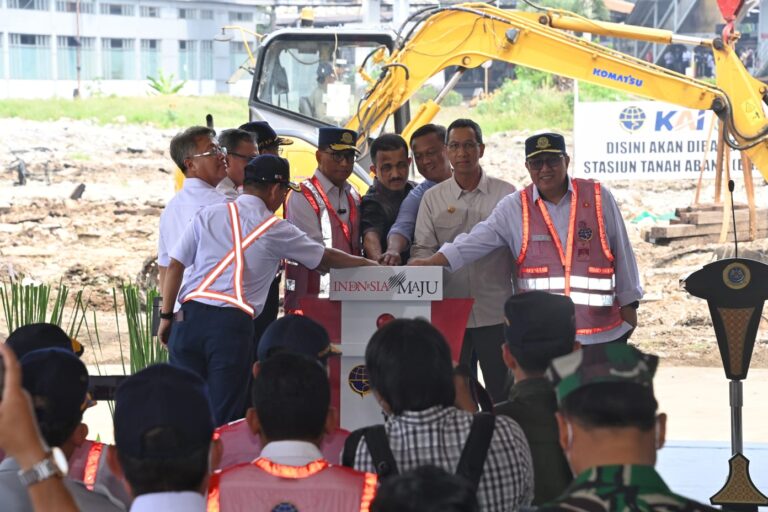 Pembangunan Perluasan Stasiun Tanah Abang Dimulai