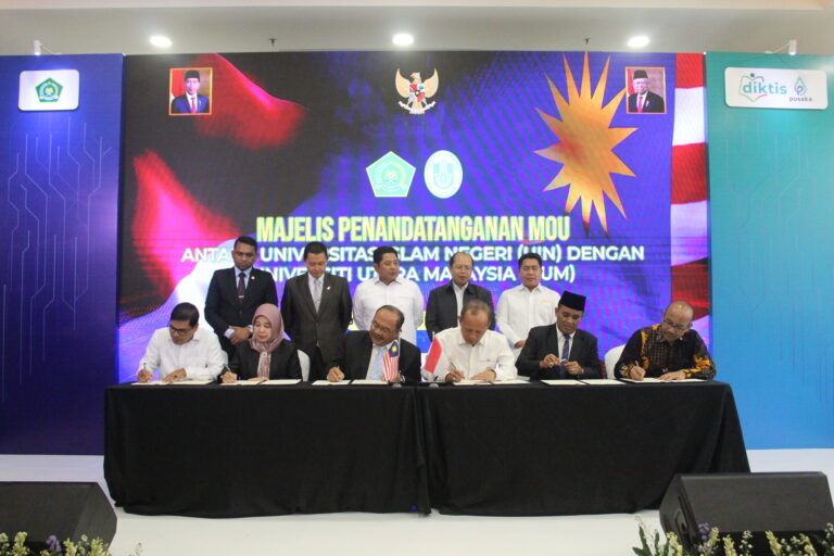 Lima Kampus UIN dan UUM Teken MoU Kerjasama Program ‘Double Degree’