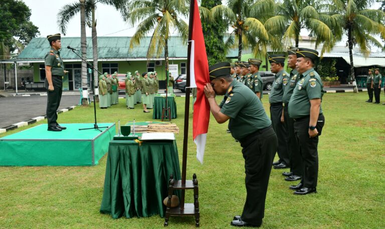 Empat Danramil di Kodim Depok Resmi Berganti