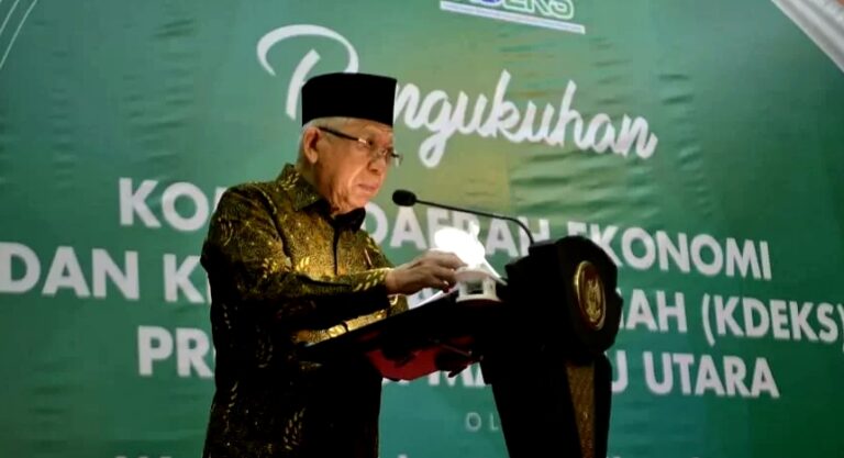 Wapres Dorong Peningkatan Literasi Ekonomi Syariah di Maluku Utara