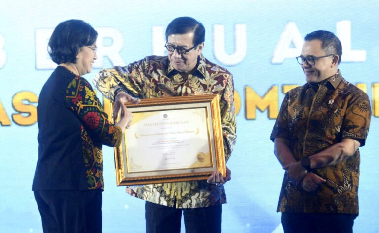 Miliki Kinerja Anggaran Terbaik, Kemenkumham Raih Penghargaan dari Kemenkeu