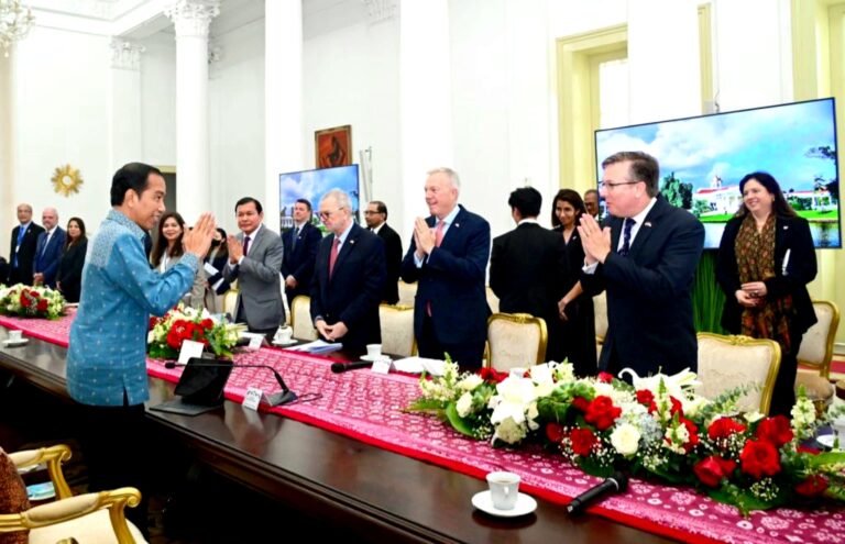 Terima Kunjungan Delegasi US-ABC, Presiden Jokowi Dorong Ekosistem Mobil Listrik