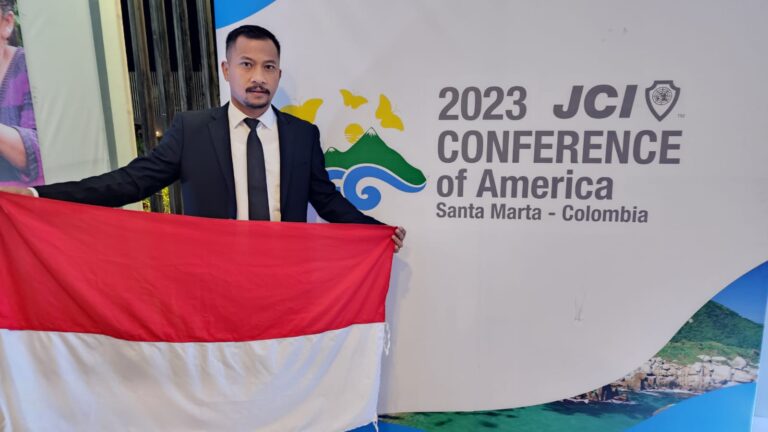 Kenalkan Produk Indofon, Adit Setiawan Ikuti JCI Conference Of America di Kolombia