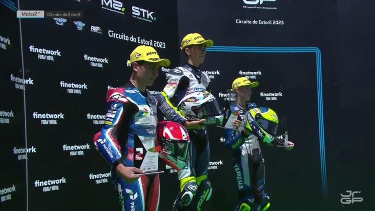 Lagi! Pertamina Mandalika SAG Racing Team Naik Podium di Moto2 Portugal!