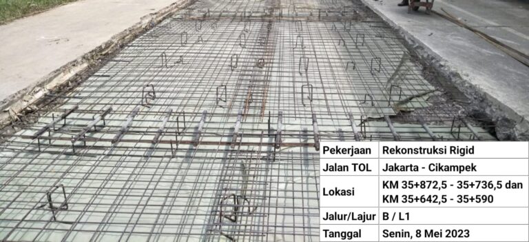 Jasa Marga Lakukan Dua Rekonstruksi Rigid Tol Jakarta-Cikampek