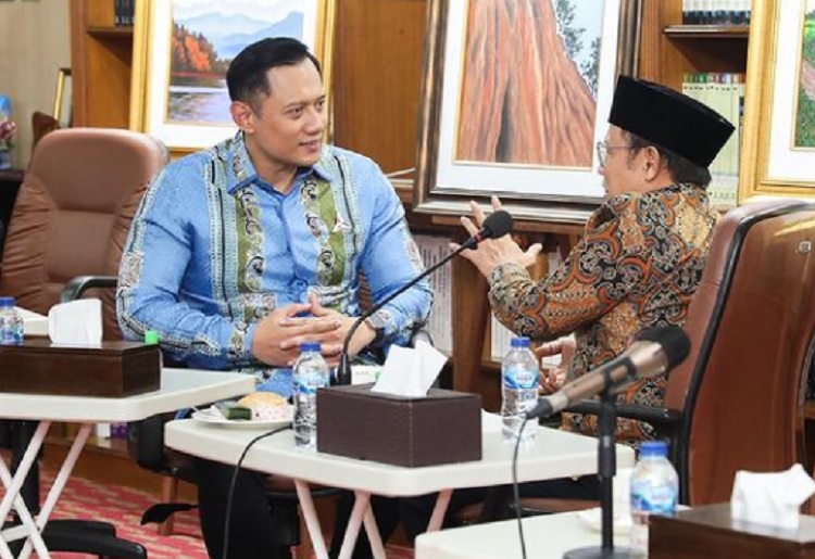 Bertemu Cak Imin, AHY Harap Tak Ada Benturan di Pemilu 2024