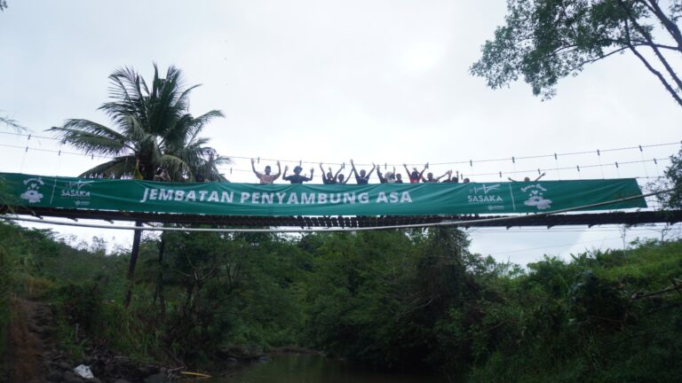 Sasaka Indonesia dan Sonam Group Resmikan Jembatan Desa di Garut