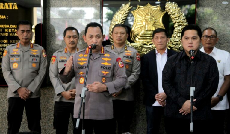 Kapolri dan Ketum PSSI Siap Berantas Mafia Sepakbola