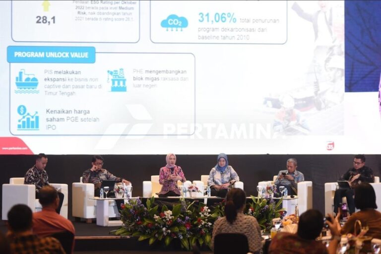 Catat Pencapaian Tertinggi, Pertamina Bukukan Laba Bersih Rp 56,6T Pada RUPS Tahun Buku 2022