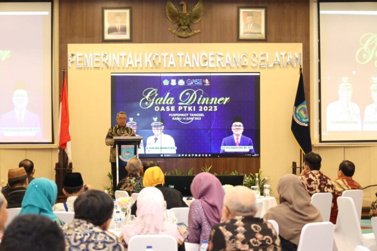 Jadi Tuan Rumah OASE PTKI 2023, Pemkot Tangsel Gelar Gala Dinner Sambut Para Peserta