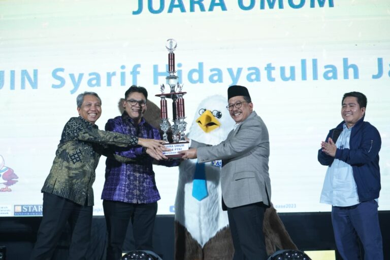 UIN Jakarta Sabet Juara Umum OASE PTKI 2023