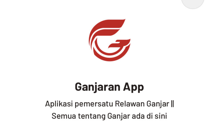Sukarelawan Ganjar Pranowo Luncurkan Ganjaran App