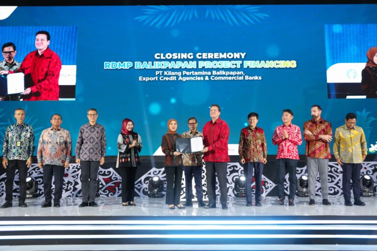 Laksanakan Closing Project Financing, Pertamina Dapatkan USD 3,1 Miliar untuk Pendanaan Proyek RDMP Kilang Balikpapan