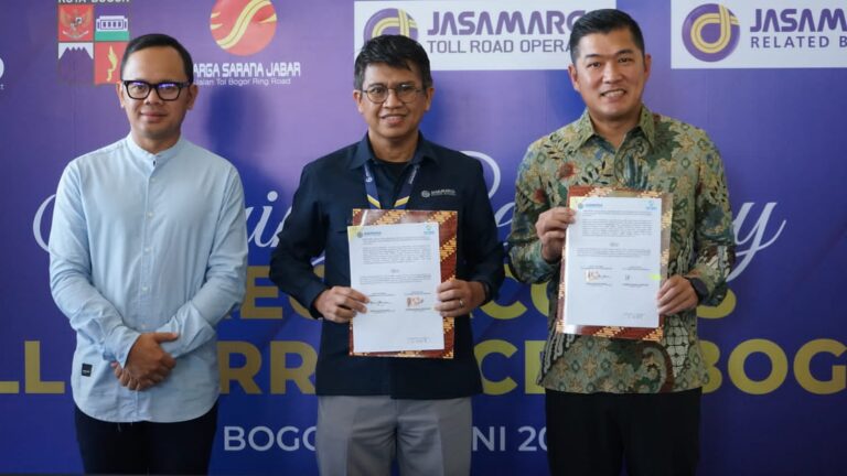 Jasa Marga-PT Olympic Bangun Persada Kerjasama Kembangkan Kawasan Properti dan Koridor di Jalan Tol Sekitar One Central Business District Bogor