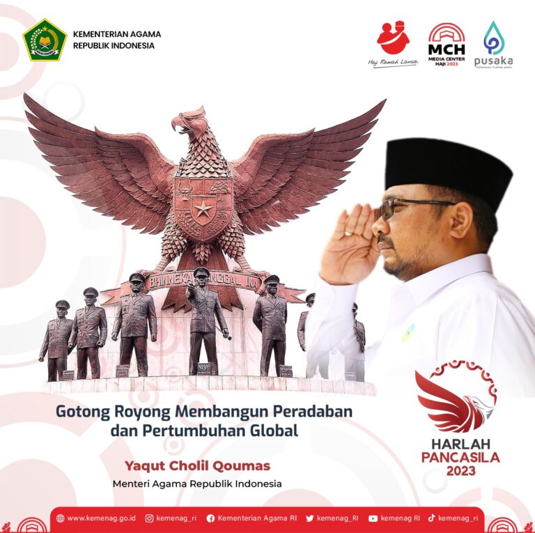 Menag Yaqut: Pancasila, Bukti Majunya Peradaban Indonesia