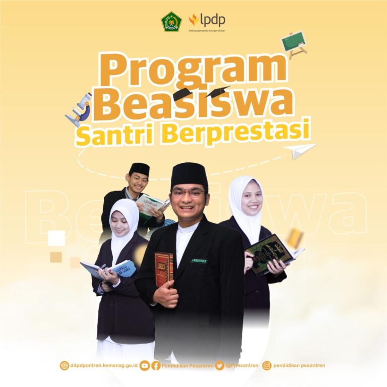 Dibiayai Dana Abadi Pesantren, 1.000 Kuota Beasiswa Santri Dibuka Awal Juli