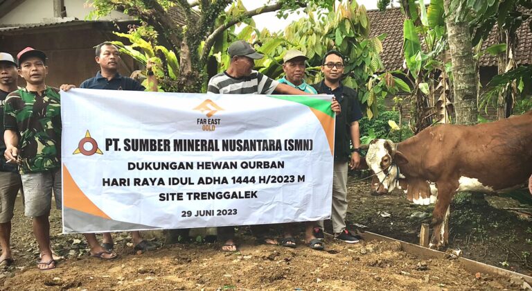 SMN Salurkan 2 Sapi dan 19 Kambing Hewan Kurban
