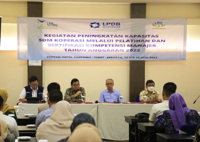 LPDB-KUMKM Gelar Pelatihan dan Sertifikasi Manajer Koperasi