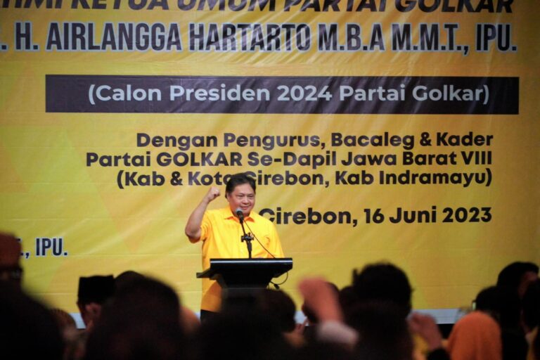 Pemilu 2024, Airlangga Optimis Golkar Berjaya di Jawa Barat