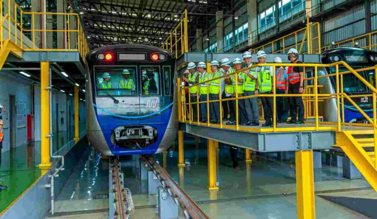 Kaisar Jepang Naruhito Kunjungi Depo MRT Jakarta, Begini Harapan Pj. Gubernur Heru