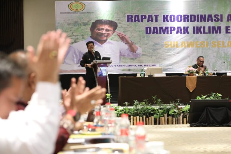 SYL Dorong Pemprov Sulsel Bentuk Brigade Alsintan untuk Hadapi El Nino