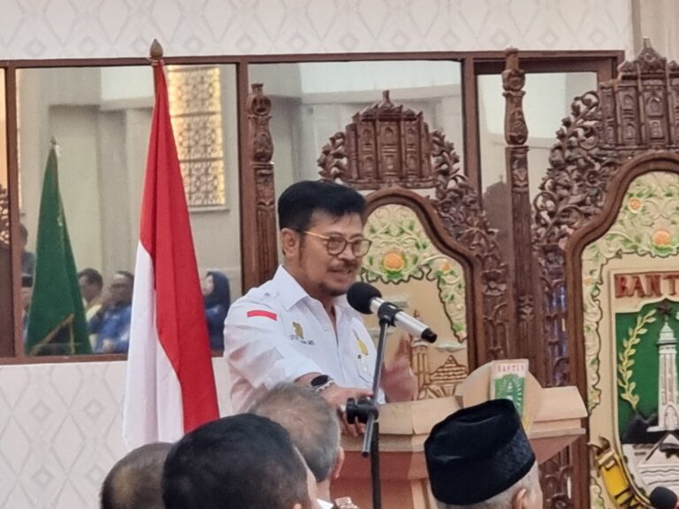 Mentan SYL ajak Banten jadi kekuatan baru pangan Indonesia