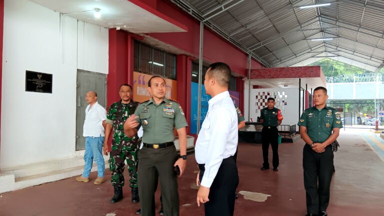 Apresiasi Pelayanan di Rutan Depok, Dandim: Sangat Baik Semua SOP