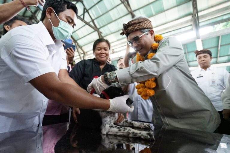 Wamentan Harvick Ajak Masyarakat Bali Berperan Aktif Kendalikan Rabies di Indonesia