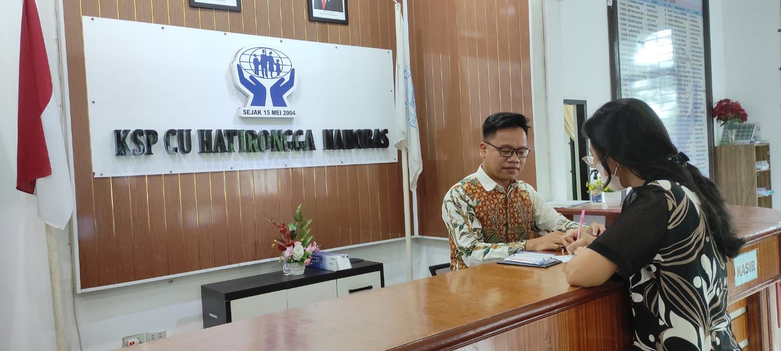 KSP CU Hatirongga Nahobas Peroleh Dana Bergulir dan Maksimalkan Kualitas Layanan Anggota