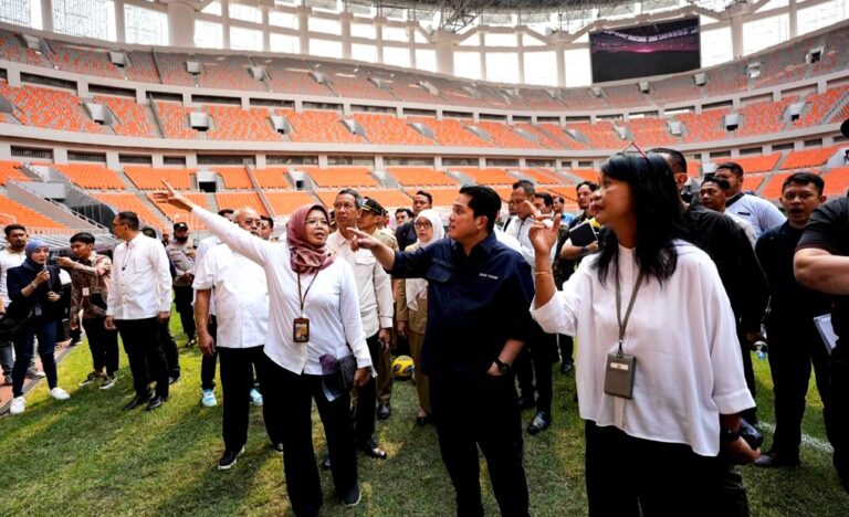 Erick Thohir Ingin JIS Aman dan Nyaman buat Suporter
