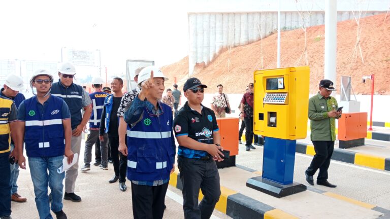 Jelang Diresmikan Jokowi, Sekda Depok Tinjau Jalan Tol Cijago-Sercin