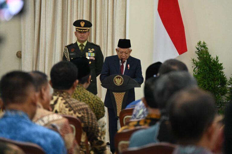 KH. Maruf Amin Sebut Sektor Pertanian Dua Tahun Terakhir Tumbuh Positif