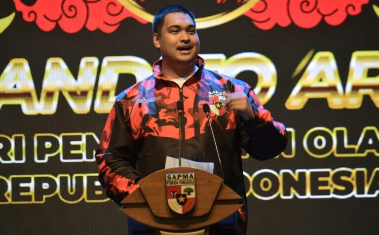 Menpora Dito Dukung Sapma PP Dorong Anak Muda Berpolitik dan Tingkatkan Angka Pemilih Pemula Aktif