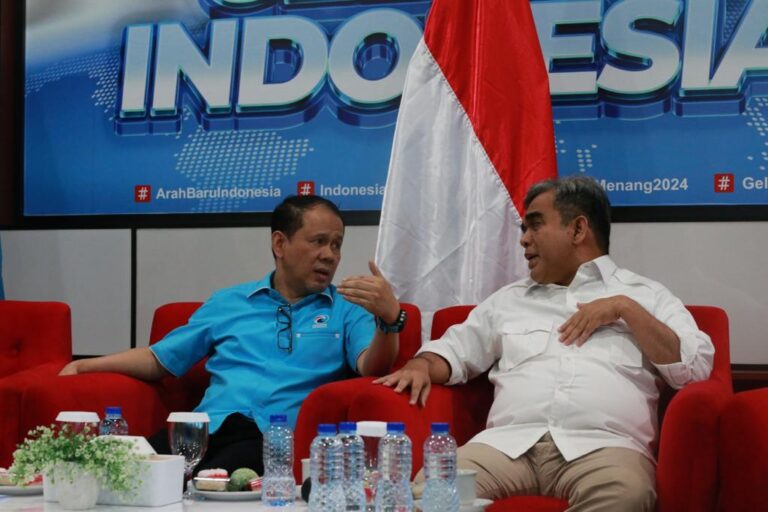 Gerindra Lamar Partai Gelora Ajak Besanan Dukung Prabowo di Pilpres 2024
